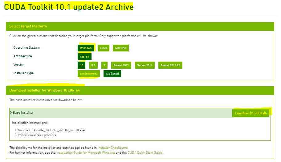Install Cuda Toolkit (Source: iNNovationMerge)