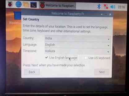 Change country