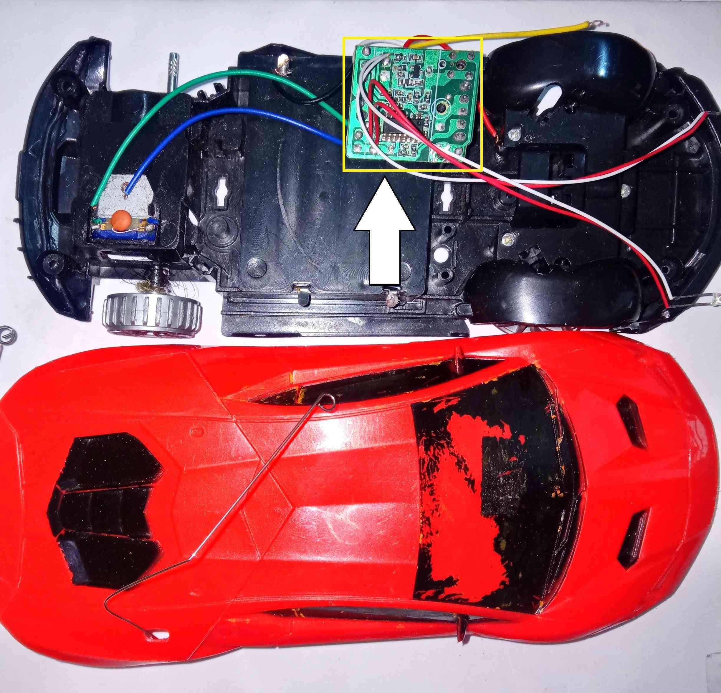 Remove receiver circuit (Source: iNNovationMerge)