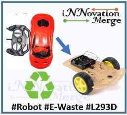 Build Starter Remote Control Robot from E-Waste RC toy car